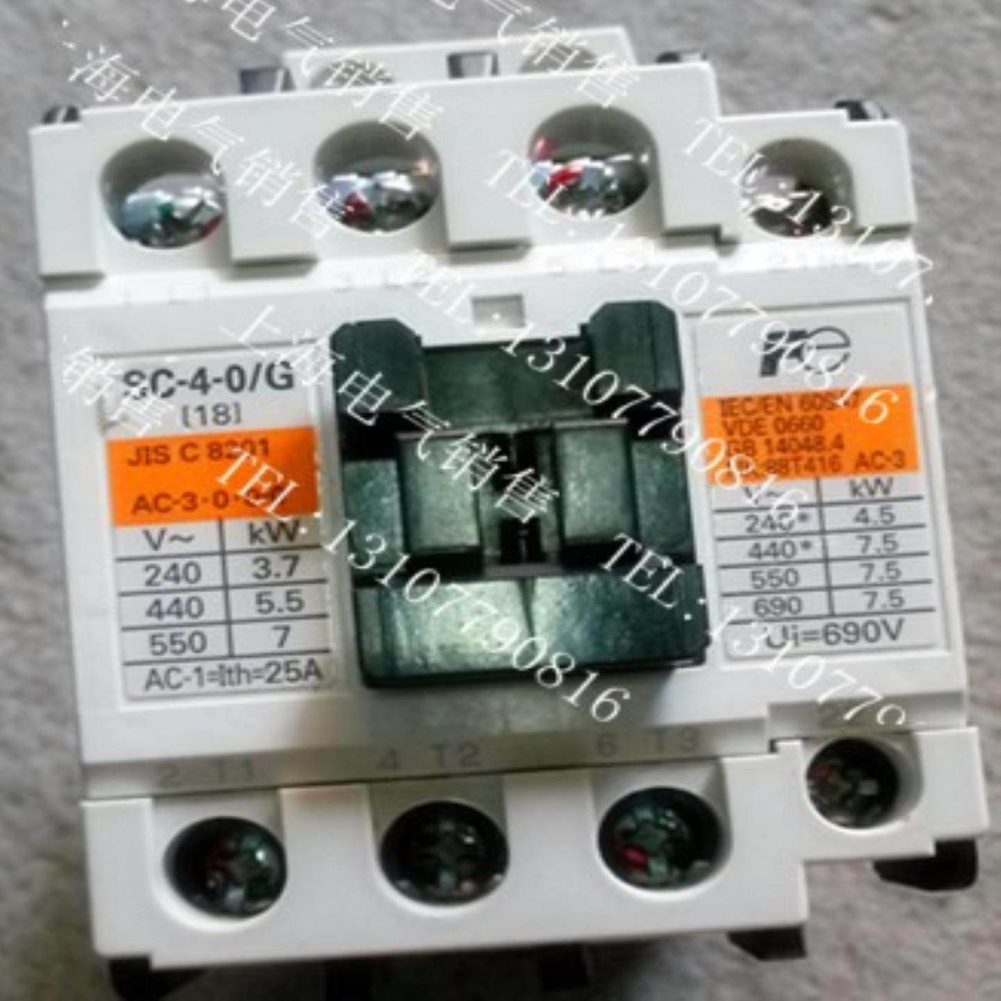 隆兴原装正品富士FUJI直流接触器SC-4-0G DC24VDC48VDC110VD*