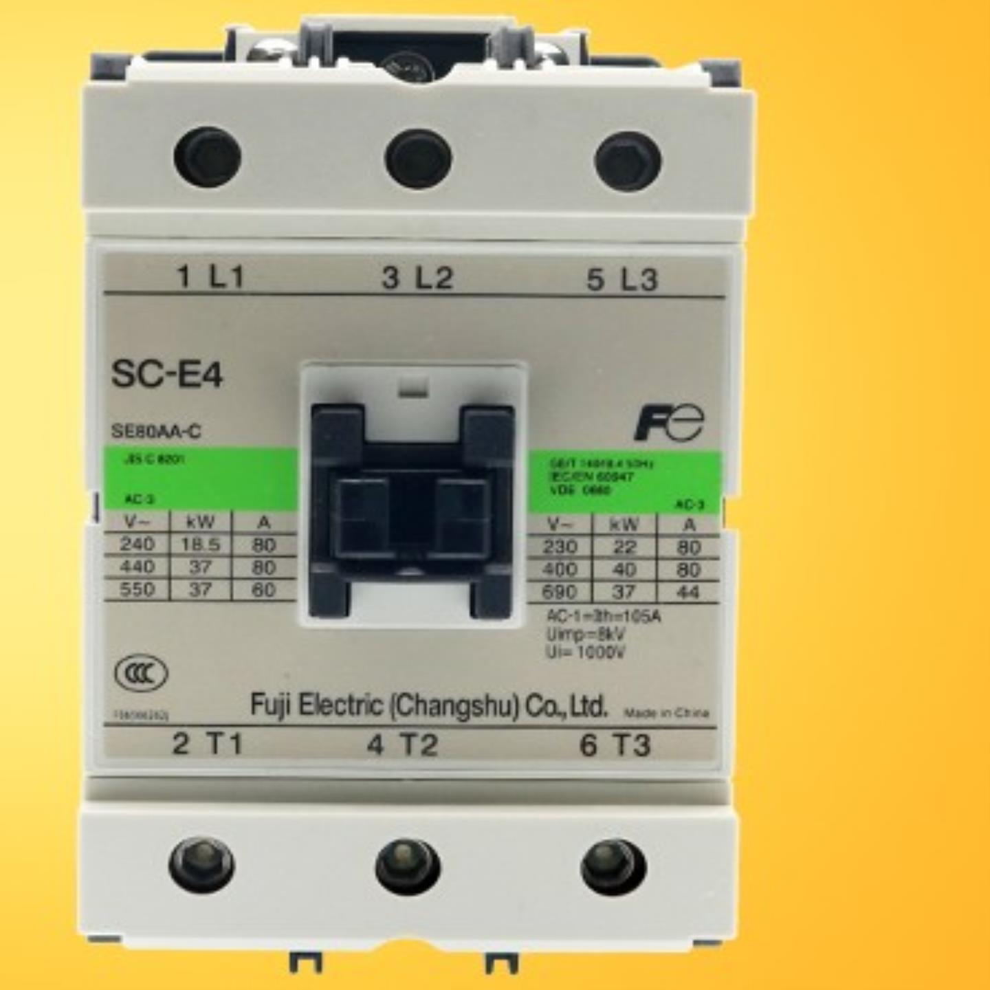 隆兴原装正品常熟富士SC-E4 AC110VAC220VAC440V交流接触器质*