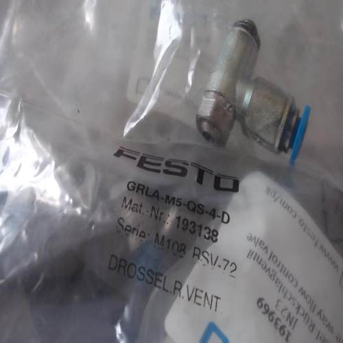 隆兴现货FESTO正品全新原装调压阀 GRLA-M5-QS-4-D 193138*