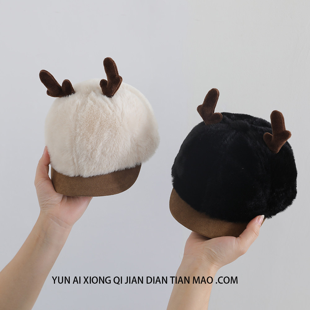 宝宝帽子秋冬季鸭舌帽男童女婴幼儿毛绒毛加厚棒球帽韩版保暖防风,童装/婴儿装/亲子装,帽子,淘宝优惠券,粉丝福利购,淘宝优惠卷