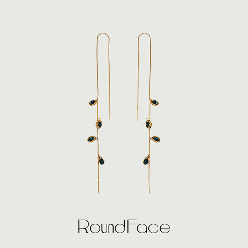 RoundFace23AW午夜星辰耳环