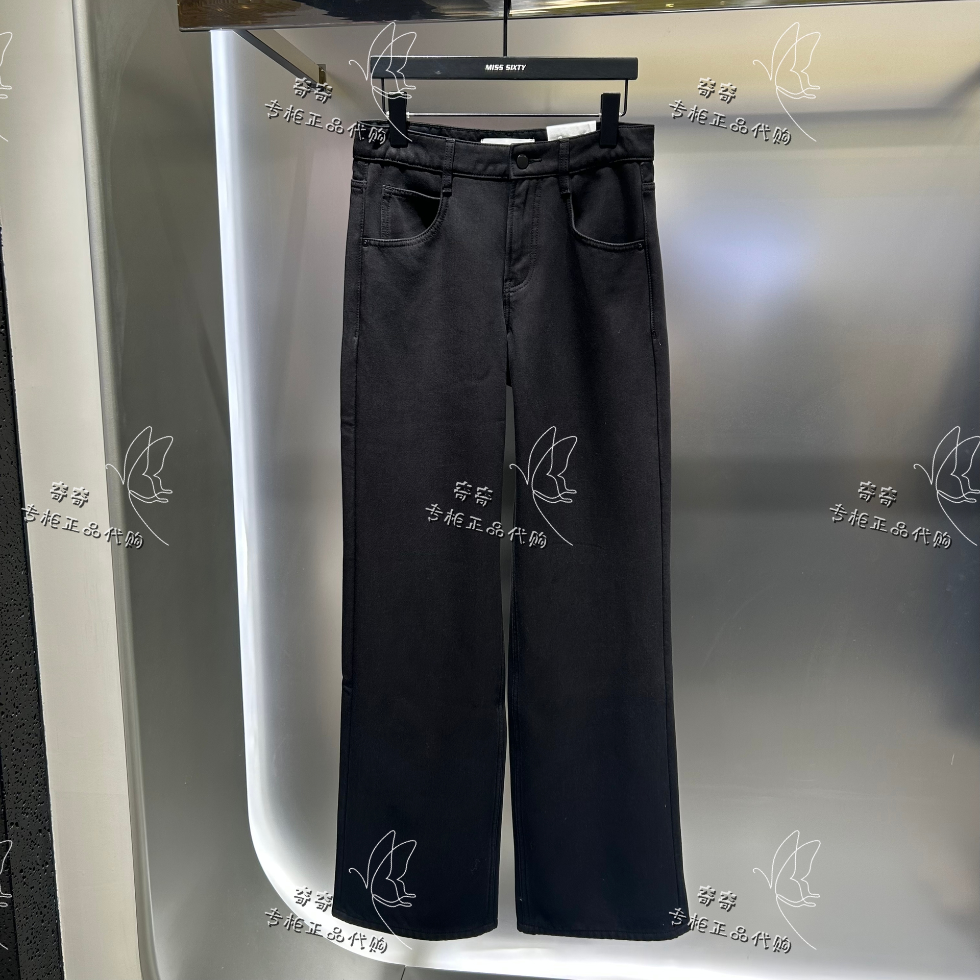 Miss sixty专柜正品11A 2025冬季新款加绒牛仔裤6S4JJ2510T原1690