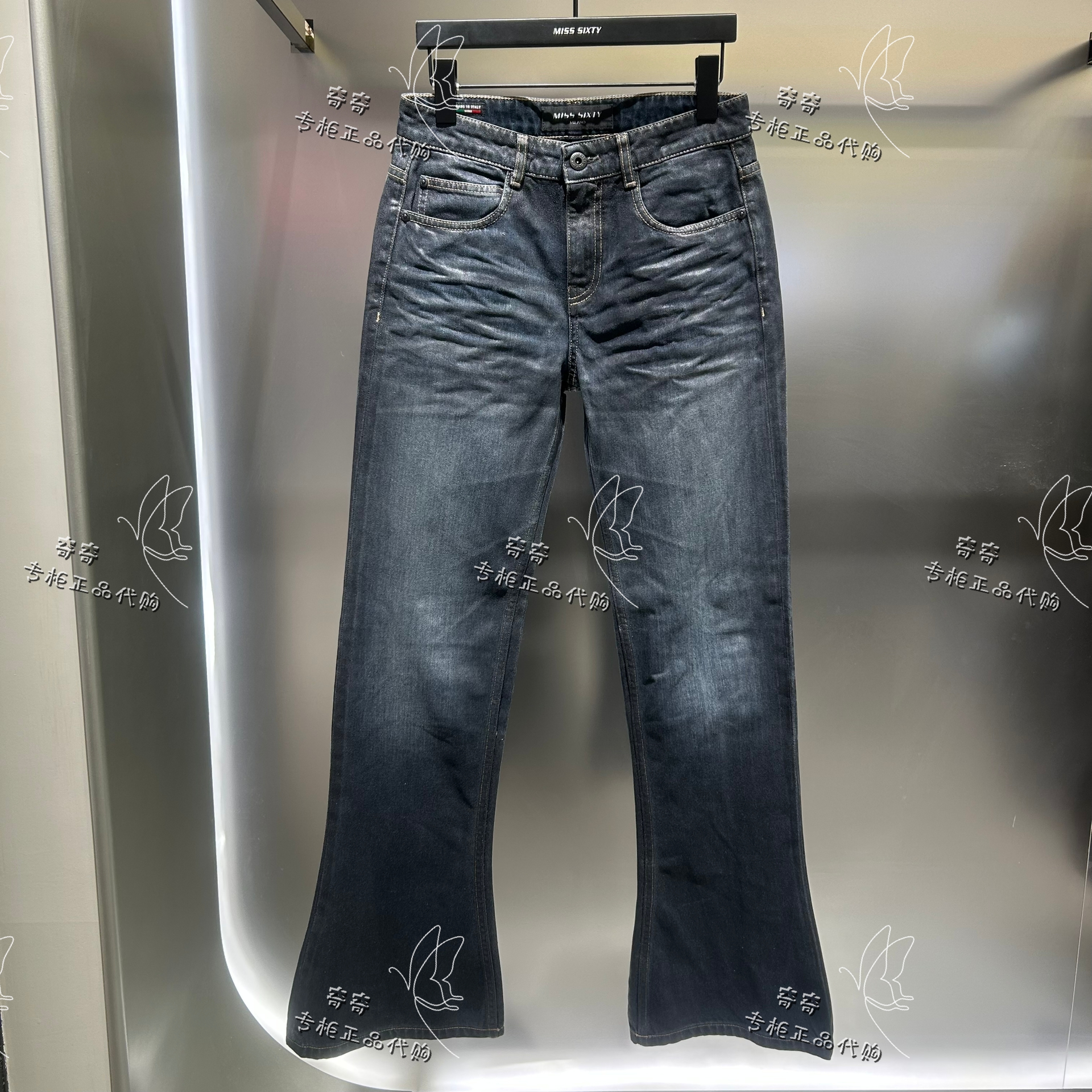 Miss sixty专柜正品9B 2025秋季新款复古牛仔裤6S3JJ9020A原3990