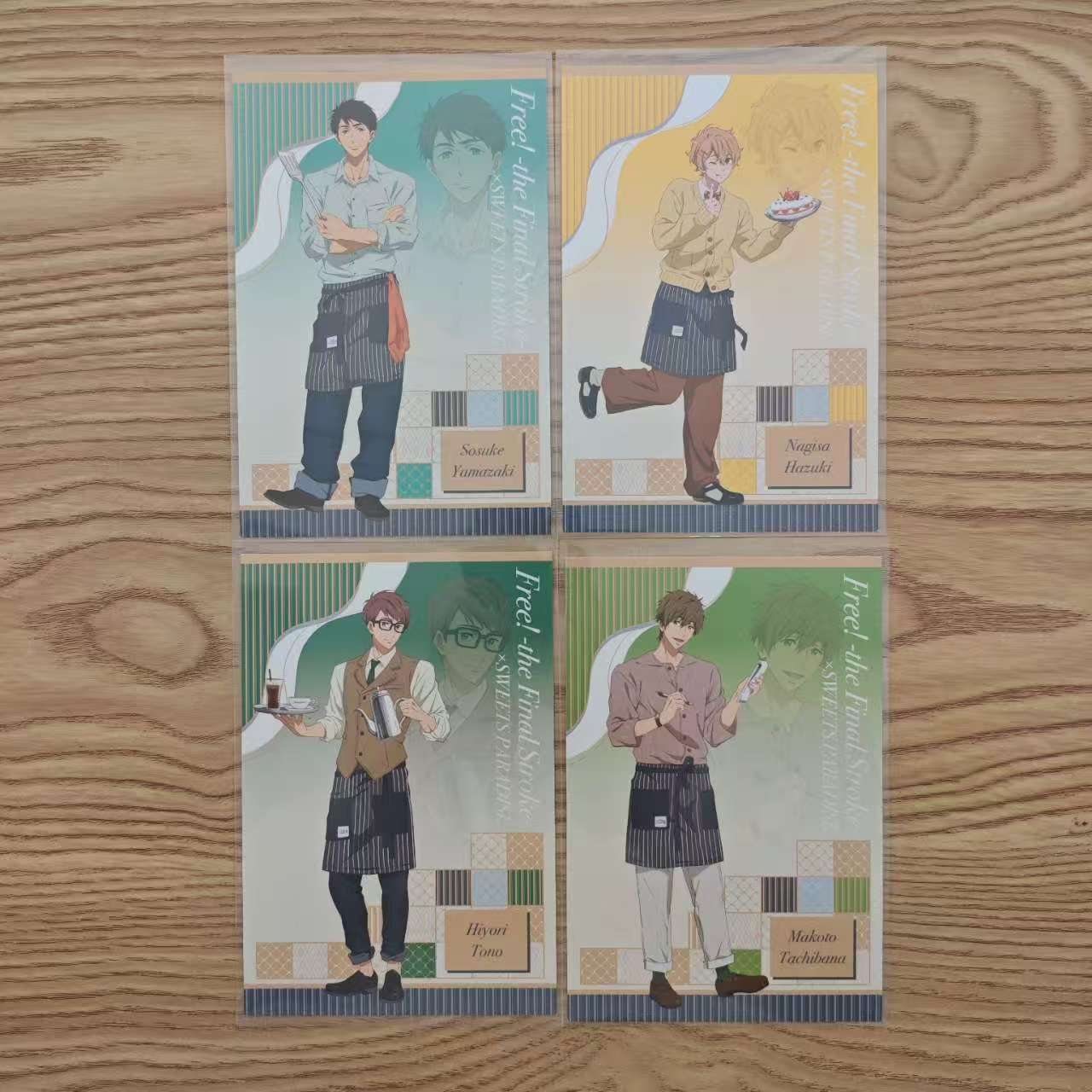 Free男子游泳部 甜品天堂明信片 日谷 国内现货 默认中古