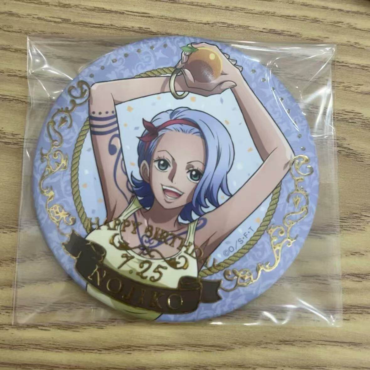海贼王 七月生日吧唧 诺琪高 日谷 国内现货 默认中古