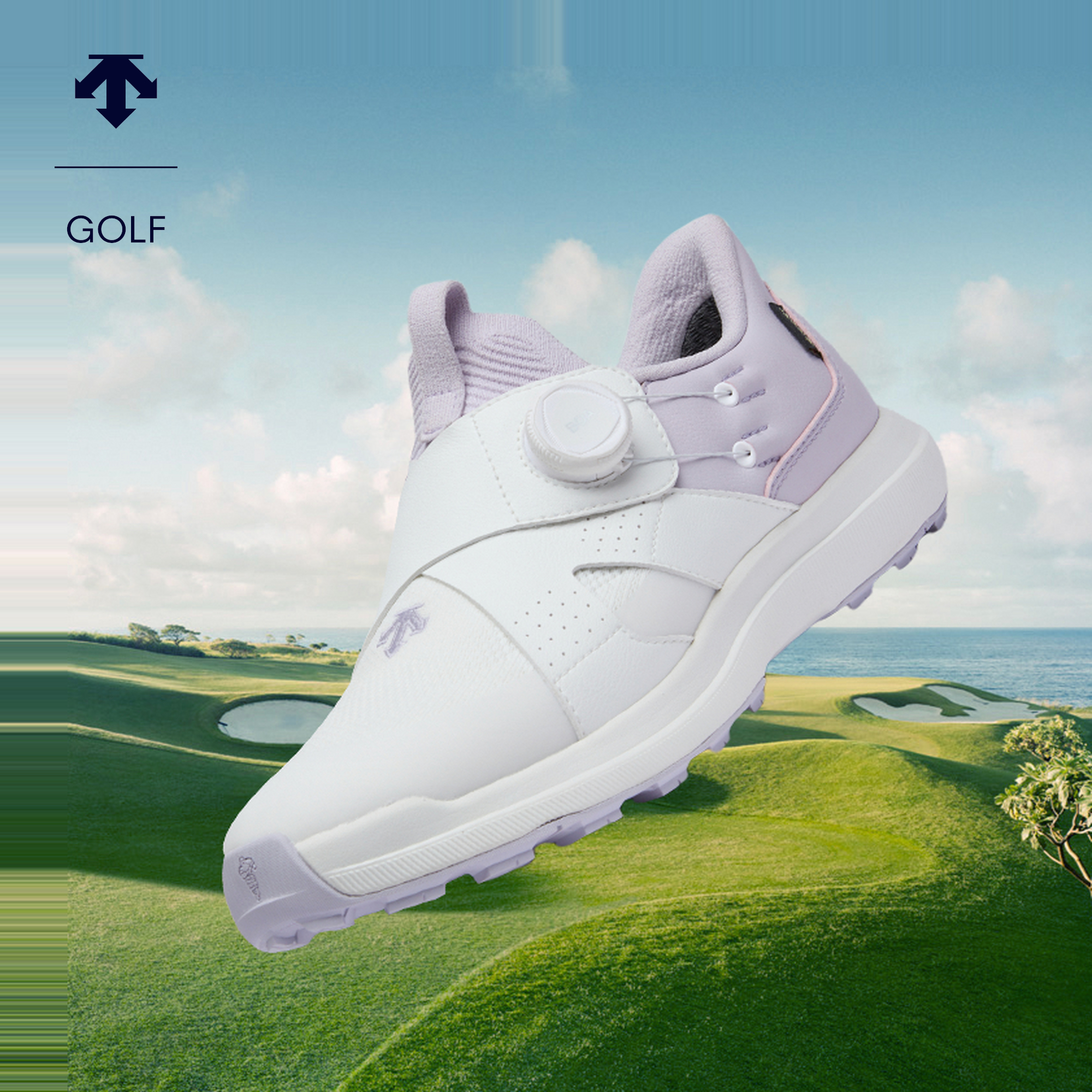 【轻量透气】DESCENTEGOLF迪桑特高尔夫女士高尔夫球鞋米其林大底