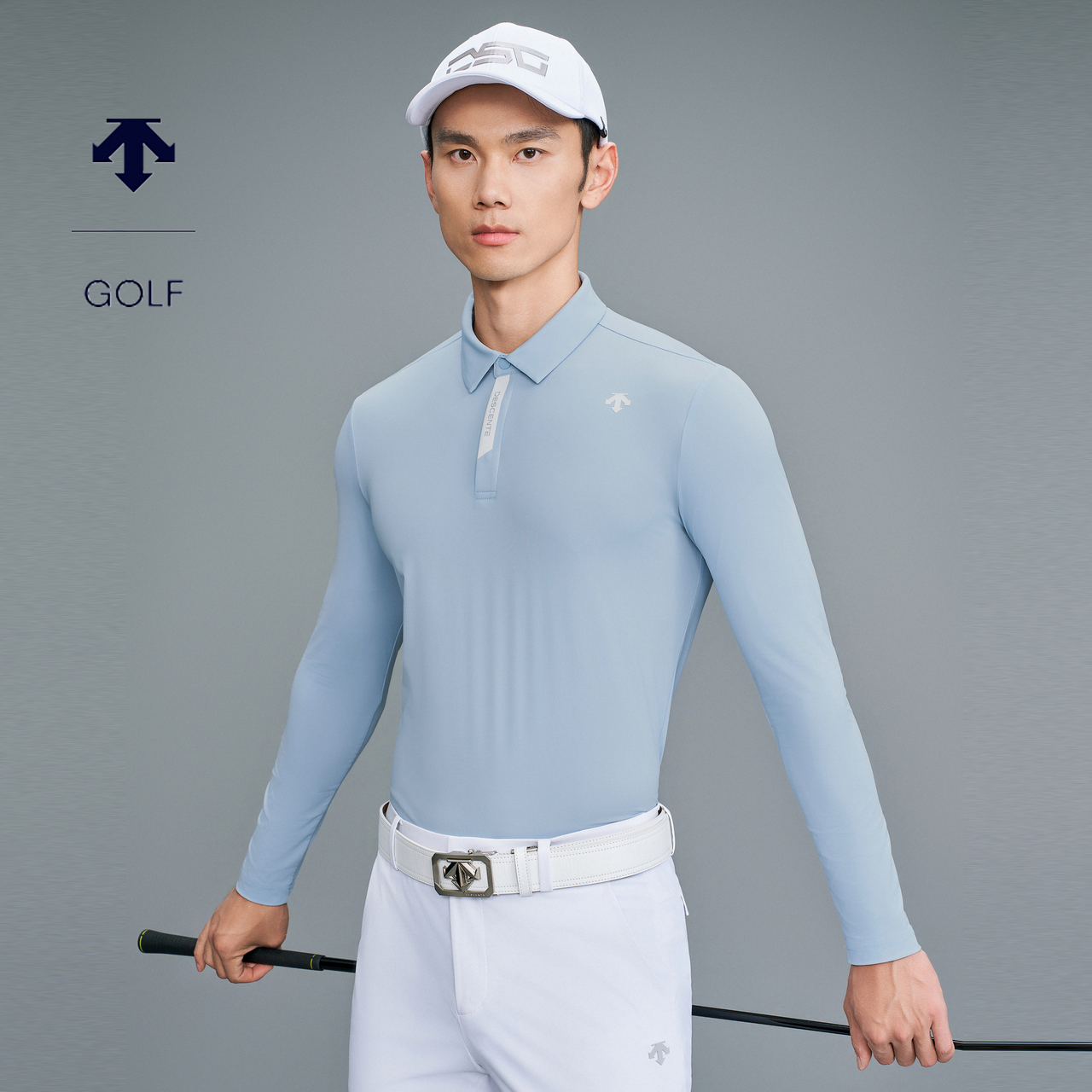 DESCENTEGOLF 迪桑特高尔夫 男士长袖POLO衫G422MFTL38