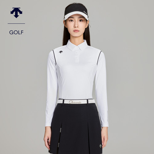 DESCENTEGOLF 迪桑特高尔夫 女士PRO系列长袖POLO衫