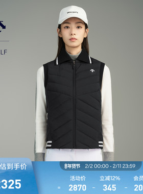 DESCENTEGOLF 迪桑特高尔夫FIELD系列女士羽绒马夹G442WFDVO1
