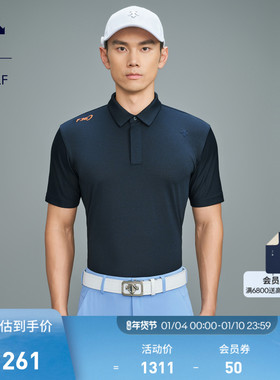 DESCENTEGOLF迪桑特高尔夫 PRO系列 男士短袖POLO衫G422MPTS57