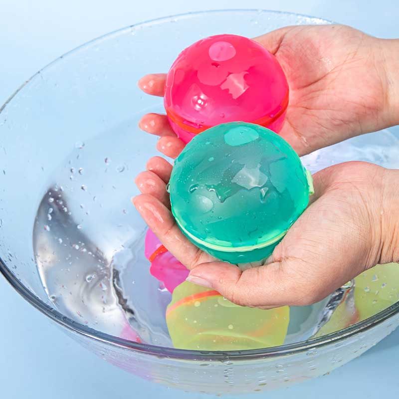 水气球快速注水球儿童沙滩玩具戏水夏天水爆球摔不破能装水的气球