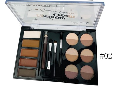 Dye eyebrow eyebrow eyebrow pencil eyebrow powder box set