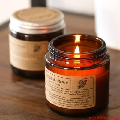 Fragrant Scented Candle glass Jar candles Gifts Fragrance