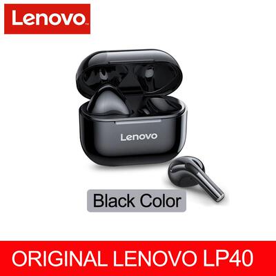 NEW Original Lenovo LP40 TWS Wireless Earphone Bluetooth 5.0
