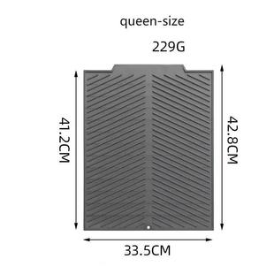 Silicone Draining Board Mat Dish Drying Mat Folding Draining