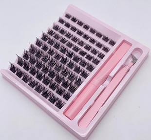 DIY Lash Extension Kit Lash Clusters With Bond Cluster Lashe