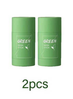 Green Tea Solid Cleansing Mask Dispel Acne Blemish Mark Remo