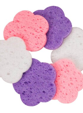 50PCS Face Cleaning Sponge Pad for Exfoliator Mask Facial