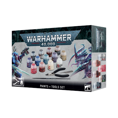 战锤40K 颜料工具包 新手包 Warhammer40,000 Paints+Tools Set