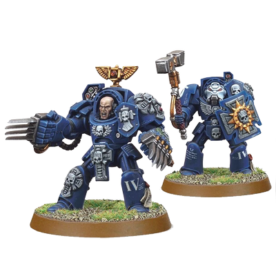 战锤40K 星际战士：终结者突击小队 步兵 帝国 终结者 战棋