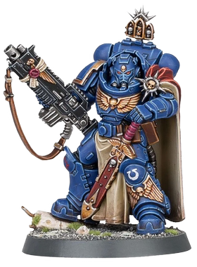 战锤40K 星际战士 装备大师级爆矢步枪的连长 帝国 Warhammer 40K