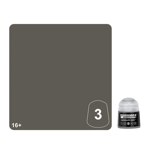 战锤 Tone Pro: Dataslate Grey 3 灰色 颜料漆 12ml