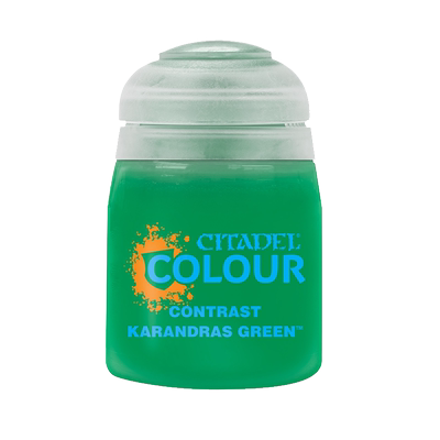 战锤 CITADEL 颜料对比漆 Contrast: Karandras Green