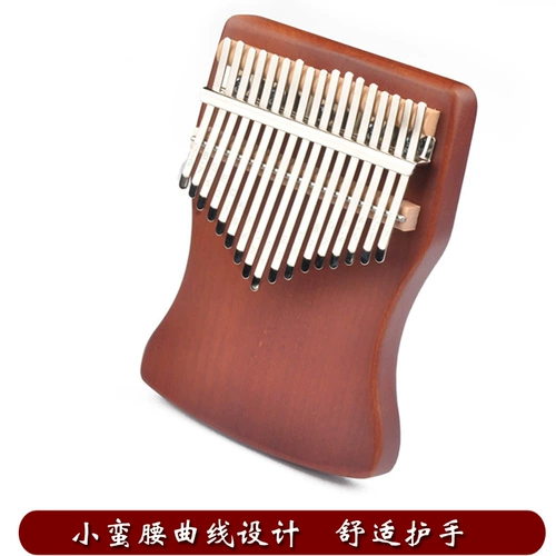 17 Звуковая одиночная доска сплошная деревянная фортепиано Калинбакин Начало Калимба Введение Музыка Пять пальцев пианино