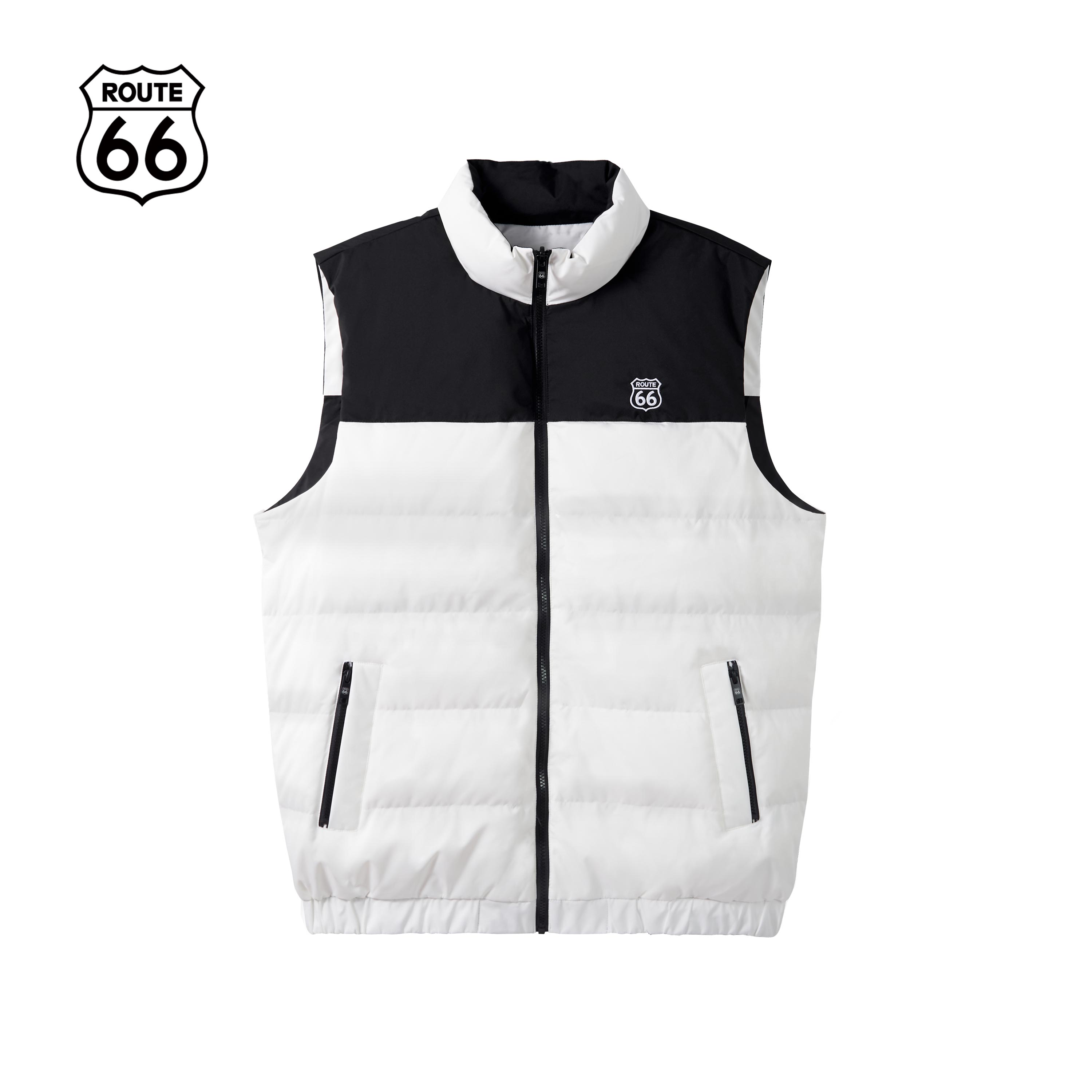 ROUTE66男女同款羽绒马甲