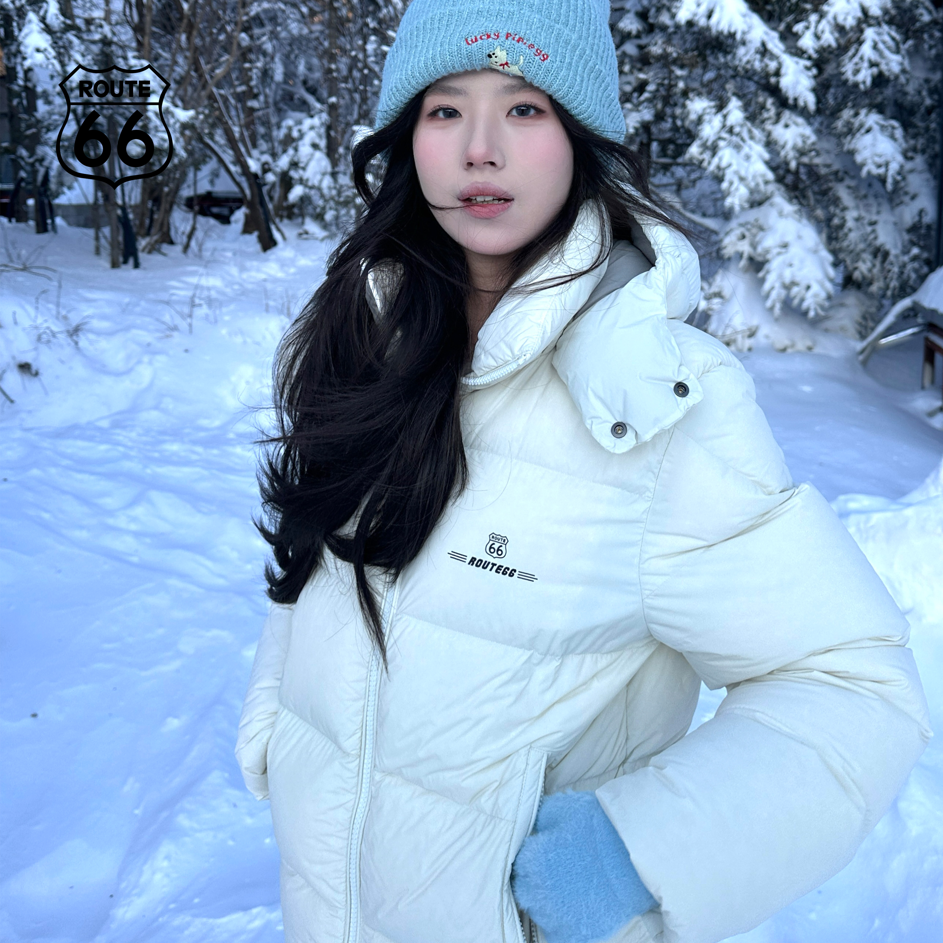 Route66面包羽绒服防寒防水外套