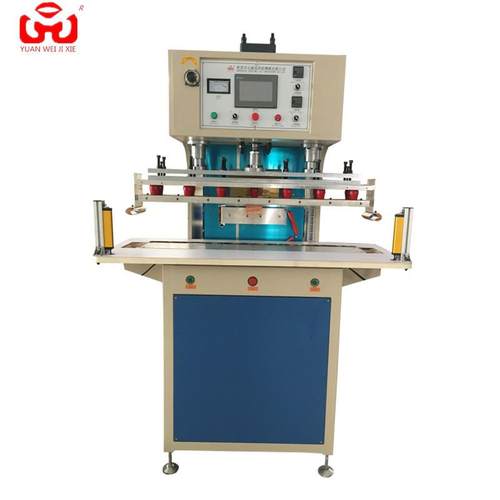 厂家供应护腰带高周波热压机加大工作台面光栅感应