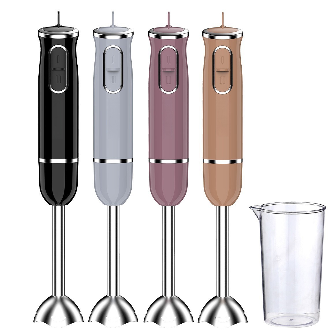 110v跨境料理棒家用搅拌棒打蛋榨汁手持料理机hand blender