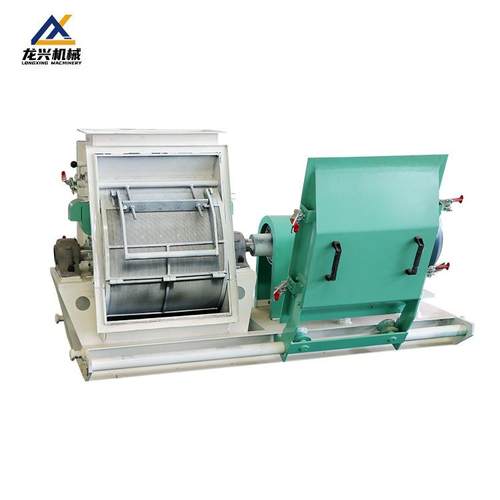 SFSP水滴式畜禽养殖蛋鸡·宠物食品小型饲料粉碎玉米秸秆破碎机组