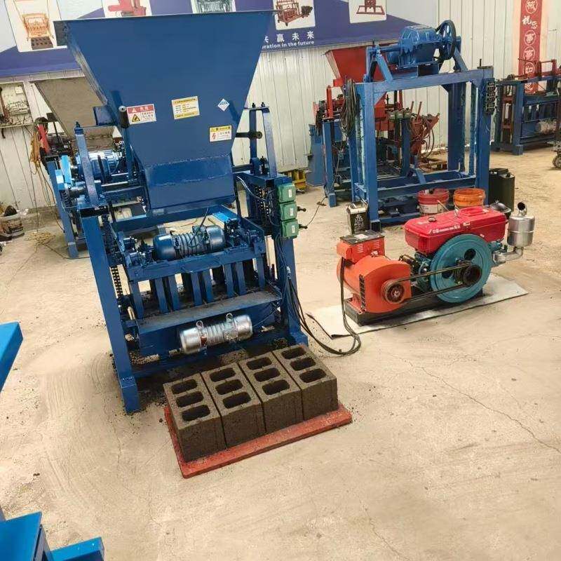 出口4-35小型电动多功能水泥路面砖，混凝土砌块成型制砖机