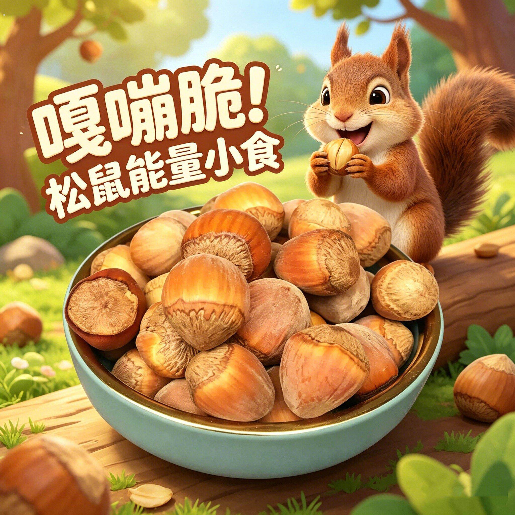 松鼠综合坚果主食套餐 魔王幼鼠成鼠通用天然生坚果磨牙食物饲料