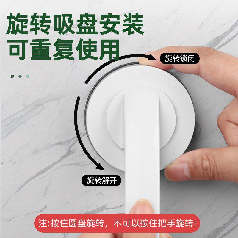 玻璃门拉手免打孔推拉门浴室冰箱强力吸盘移门阳台窗户门把手手柄