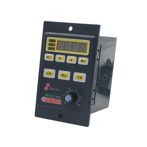 US系列交流调速器6w-400W正反转控制/单相交流变速220V智能数显款