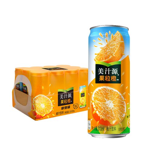 美汁源果粒橙310ml果汁