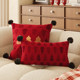 新年客厅抱枕沙发靠背垫家用红色过年装 饰枕喜庆卧室床头床上靠枕