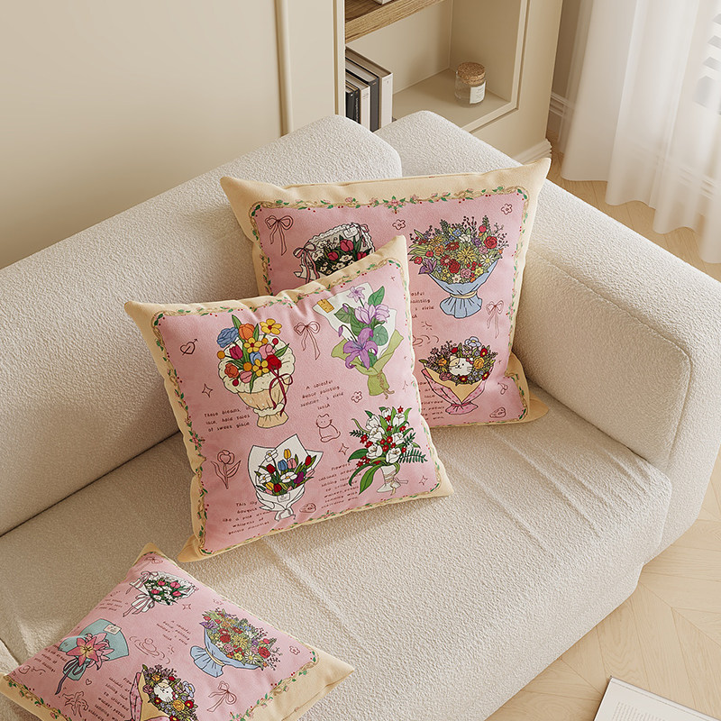 轻奢抱枕套高级感抱枕卧室靠垫客厅沙发床上靠枕车用枕民宿装饰枕,居家布艺,靠垫/抱枕,淘宝优惠券,粉丝福利购,淘宝优惠卷