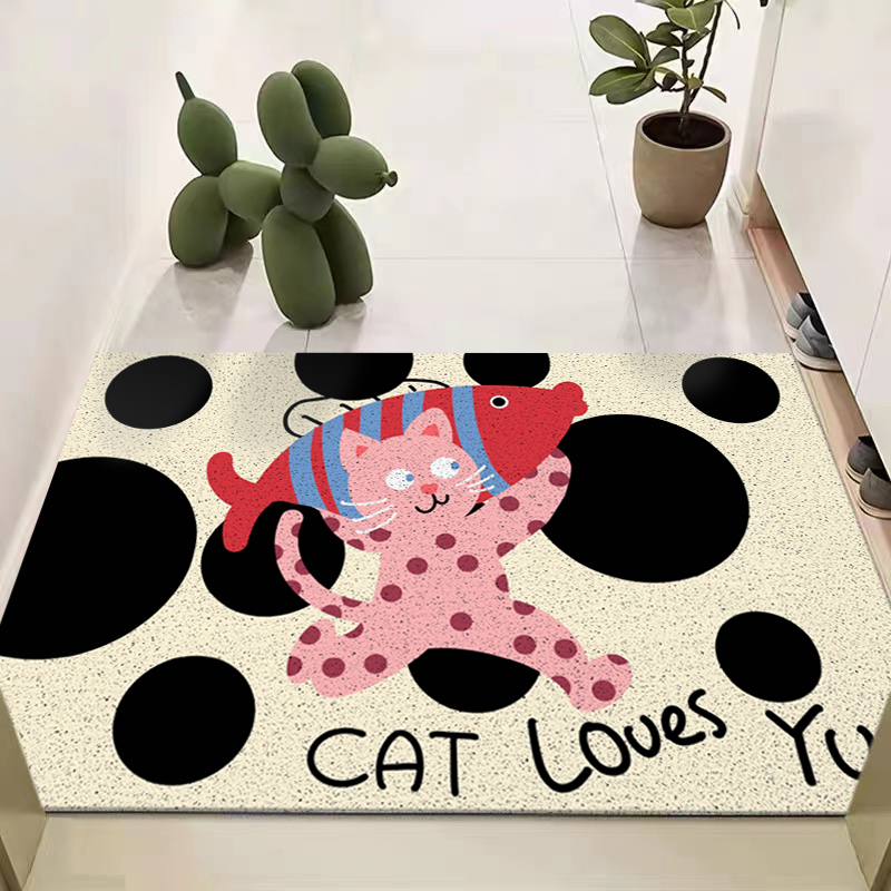 脚垫玄关丝圈地垫除尘2023新款