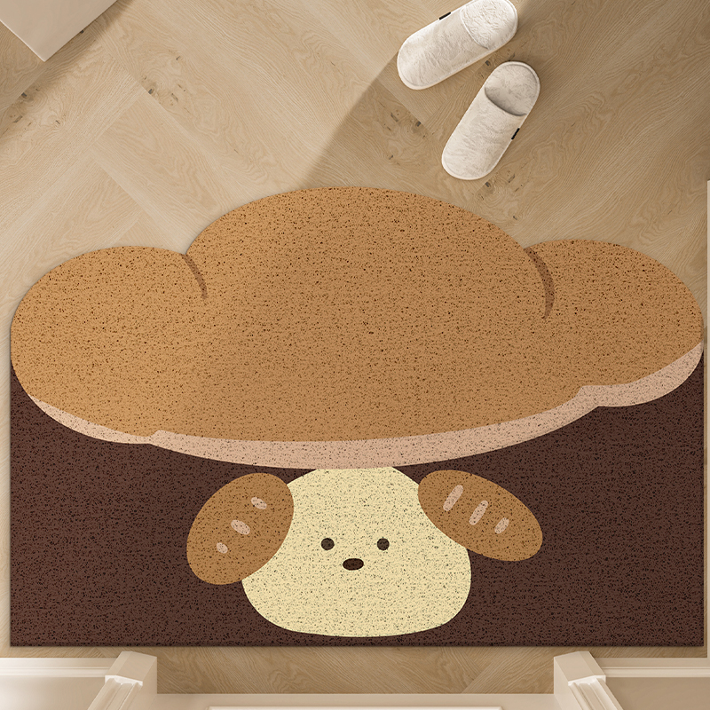 卡通可爱入户门地垫门口玄关进门丝圈脚垫子家用防滑耐磨蹭土地毯
