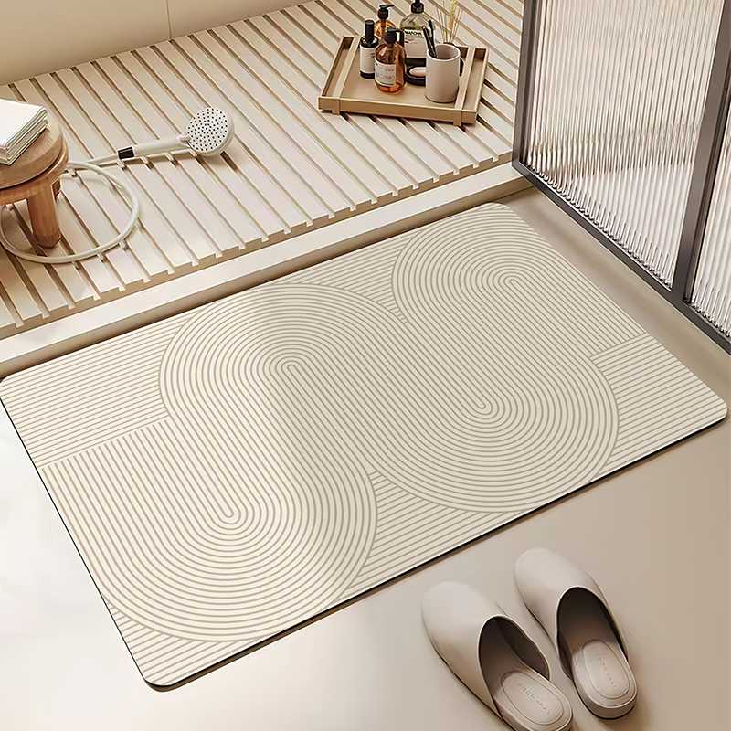 简约百搭浴室门垫入户地垫进门脚垫厕所卫生间吸水防滑垫家用地毯