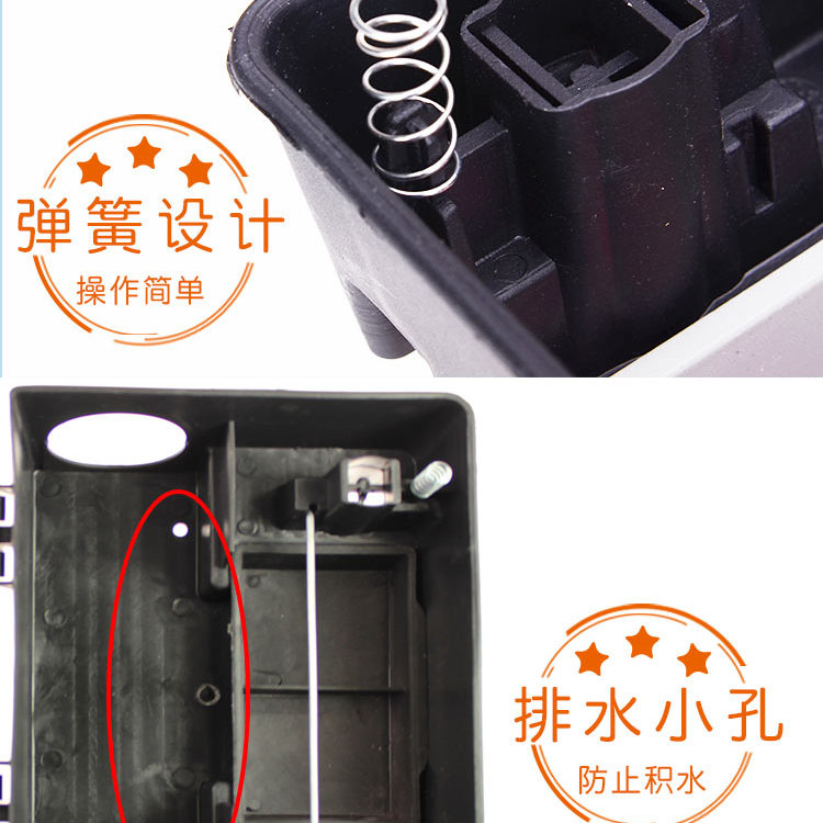 老鼠盒毒饵站塑料洞盒