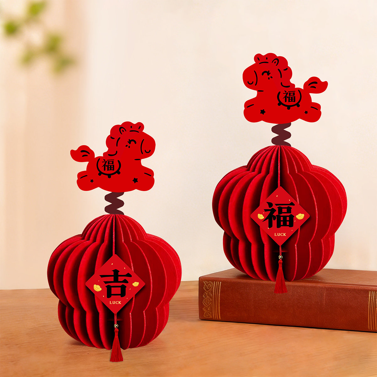 2026生肖马年立体创意摆件客厅玄关布置新年店铺前台装饰拍照道具,节庆用品/礼品,创意摆件,淘宝优惠券,粉丝福利购,淘宝优惠卷