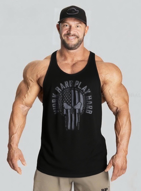 GASP健身东方运动背心夏季肌肉男大码训练撸铁2025无袖T恤潮宽松