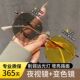 骑行专用夜视镜女近视有度数素颜金丝框防远光日夜两用变色平光镜