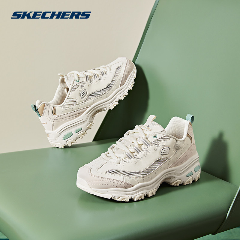 Skechers斯凯奇女鞋春夏新款厚底舒适熊猫鞋网面休闲运动鞋896204使用感如何?