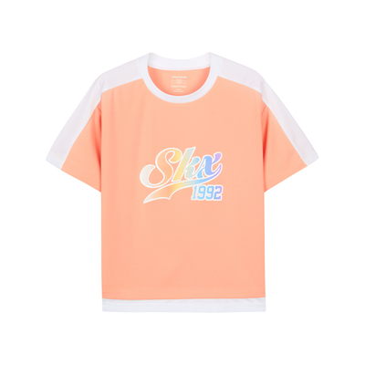 Skechers斯凯奇女童休闲时尚百搭短袖P223G018