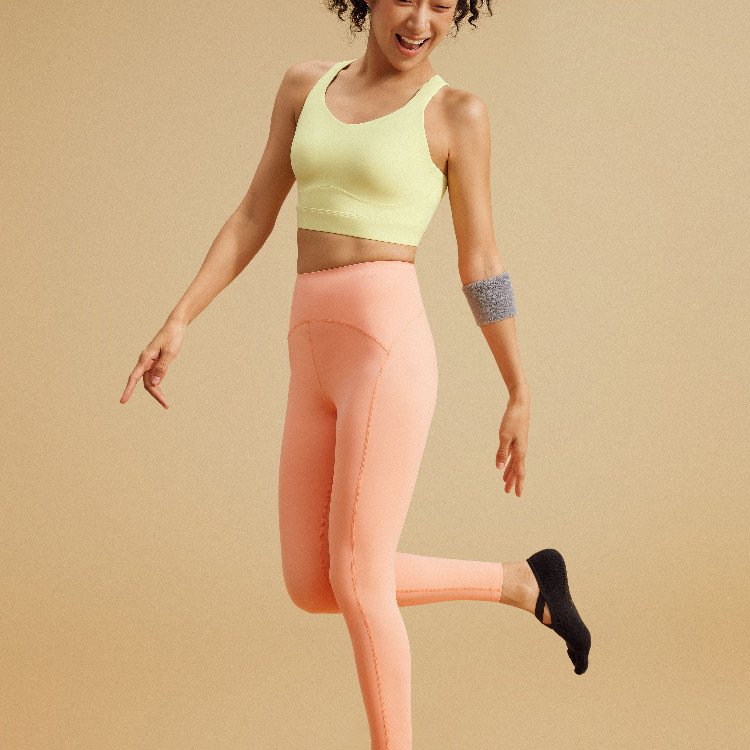 Skechers斯凯奇女子瑜伽裤高腰提臀健身裤跑步运动紧身裤P224W139,运动服/休闲服装,健身裤,淘宝优惠券,粉丝福利购,淘宝优惠卷